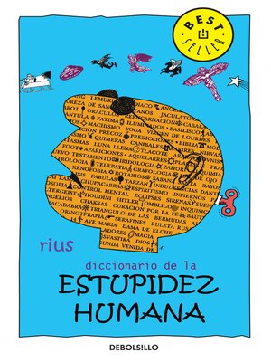 cover image of Diccionario de la estupidez humana